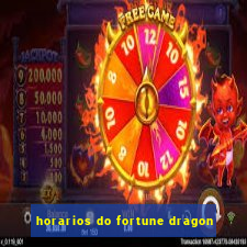 horarios do fortune dragon